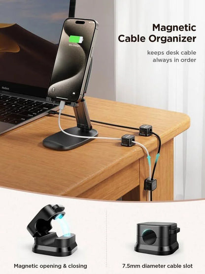 Magnetic cord clip