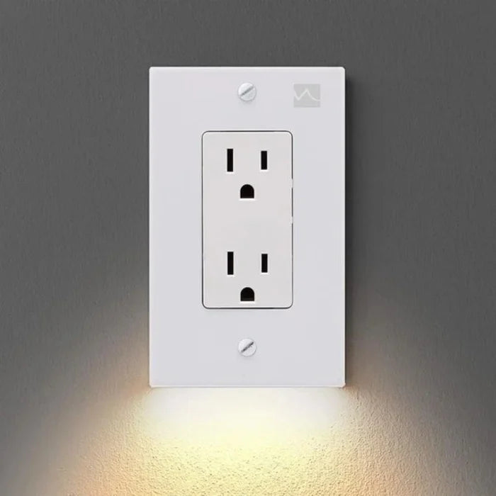 Outlet Wall Plate With Led