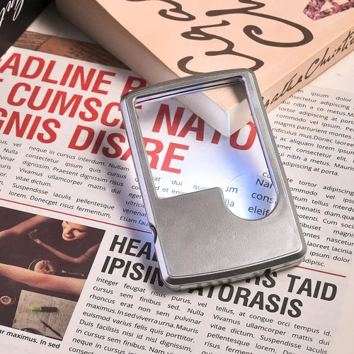 Magnifying Glass Reading Tool With LED Light