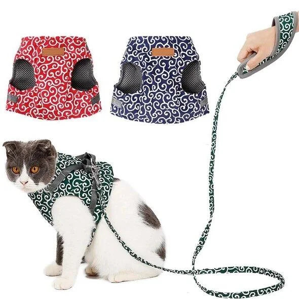 Cat Harness and Leash Set